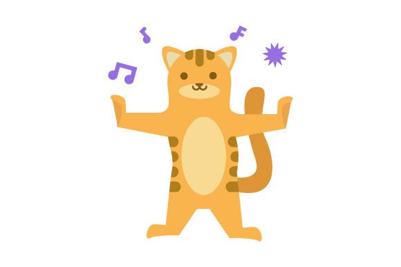 Cat Dancing Zumba
