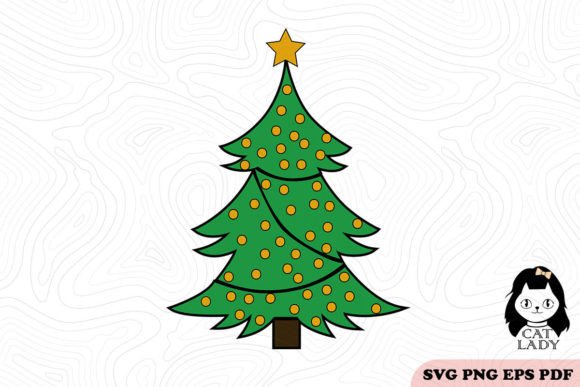Free Christmas Tree SVG PNG
