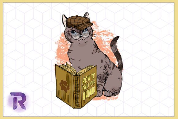 How to Train Your Human Funny Cat PNG