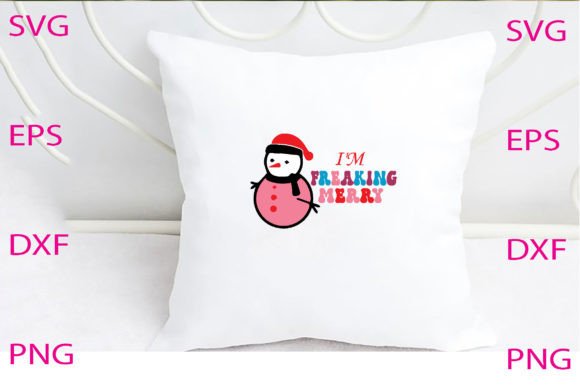 I m Freaking Merry Svg Design