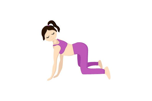 Kids Yoga Cat Pose