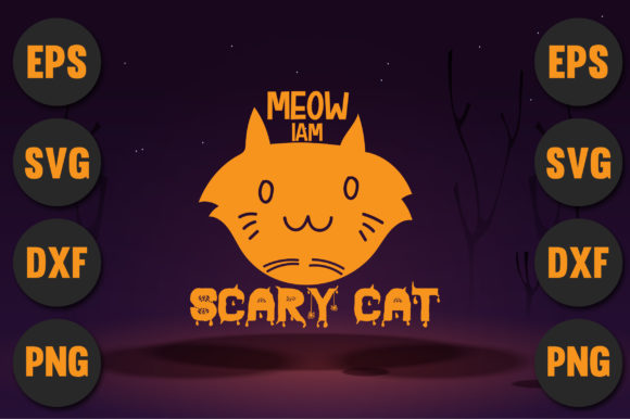 Meow I Am Scary Cat
