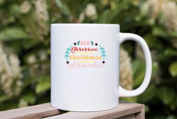 OCD Obsessive Christmas Svg Design